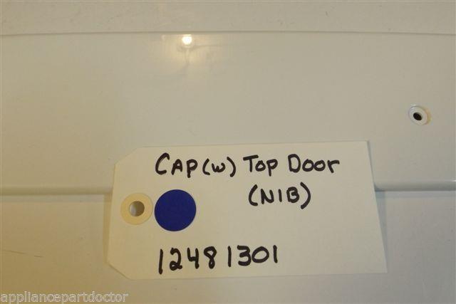 MAYTAG REFRIGERATOR 12481301 CAP W/TOP DR (WHT) NEW IN BOX MAYTAG REFRIGERATOR 12481301 CAP W/TOP DR (WHT) NEW IN BOX